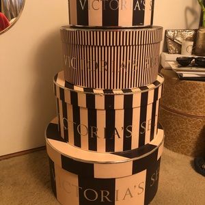 Vintage Victoria’s Secret hat boxes